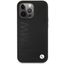 Etui BMW BMHCP13LSLBLBK iPhone 13 Pro / 13 6,1" czarny/black hardcase Silicone Signature Logo