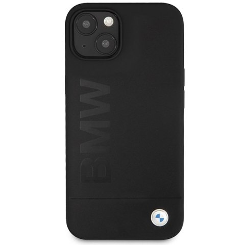Etui BMW BMHCP13MSLBLBK iPhone 13 6.1" czarny/black hardcase Silicone Signature Logo