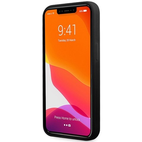 Etui BMW BMHCP13MSLBLBK iPhone 13 6.1" czarny/black hardcase Silicone Signature Logo