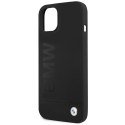 Etui BMW BMHCP13MSLBLBK iPhone 13 6.1" czarny/black hardcase Silicone Signature Logo