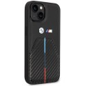 Etui BMW BMHCP14S22NSTB iPhone 14 6.1" czarny/black Stamped Tricolor Stripe