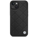 Etui BMW BMHCP14S22RQDK iPhone 14 6.1" czarny/black Leather Quilted