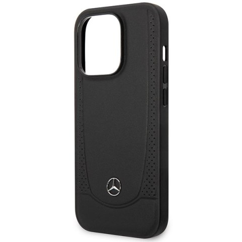 Mercedes MEHMP14XARMBK iPhone 14 Pro Max 6,7" czarny/black hardcase Leather Urban MagSafe