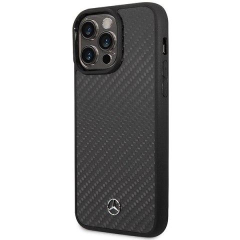 Mercedes MEHMP14XRCABK iPhone 14 Pro Max 6,7" czarny/black carbon hardcase Dynamic Line MagSafe