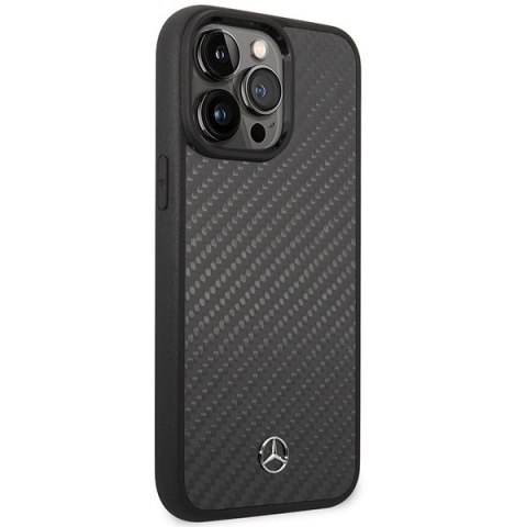 Mercedes MEHMP14XRCABK iPhone 14 Pro Max 6,7" czarny/black carbon hardcase Dynamic Line MagSafe