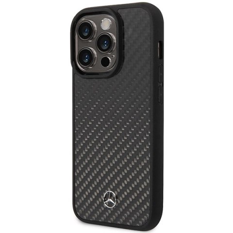 Mercedes MEHMP14LRCABK iPhone 14 Pro 6.1" czarny/black carbon hardcase Dynamic Line