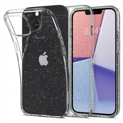 Spigen Liquid Crystal Glitter iPhone 13 6.1" crystal quartz 48110