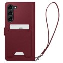 Spigen Wallet "S" Plus Sam S23+ S916 burgundowy/burgundy ACS05678