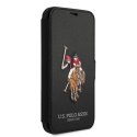 US Polo USFLBKP12MPUGFLBK iPhone 12/12 Pro 6,1" czarny/black book Polo Embroidery Collection