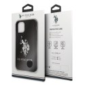 US Polo USHCN61SLHRBK iPhone 11 czarny/black Silicone Collection