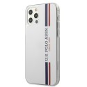 US Polo USHCP12LPCUSSWH iPhone 12 Pro Max 6,7" biały/white Tricolor Collection