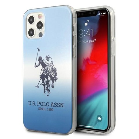 US Polo USHCP12MPCDGBL iPhone 12/12 Pro 6,1" niebieski/blue Gradient Collection