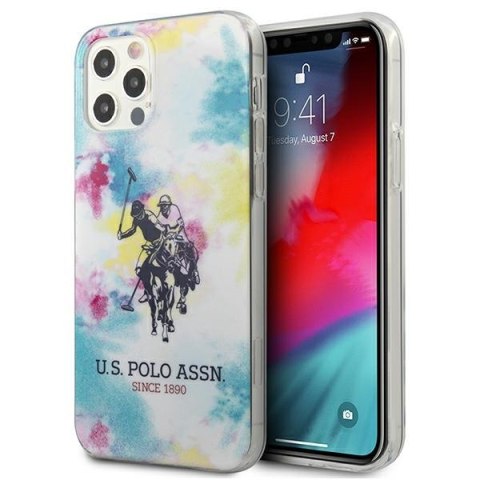 US Polo USHCP12MPCUSML iPhone 12/12 Pro 6,1" multicolor Tie & Dye Collection