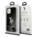 US Polo USHCP12MTPUHRBK iPhone 12/12 Pro 6,1" czarny/black Shiny Big Logo