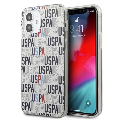 US Polo USHCP12SPCUSPA6 iPhone 12 mini 5,4" biały/white Logo Mania Collection