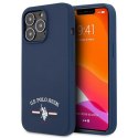 US Polo USHCP13XSFGV iPhone 13 Pro Max 6,7" granatowy/navy Silicone Collection