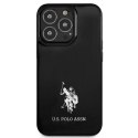 US Polo USHCP13LUMHK iPhone 13 Pro / 13 6,1" czarny/black hardcase Horses Logo