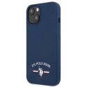 US Polo USHCP13MSFGV iPhone 13 6,1" granatowy/navy Silicone Collection