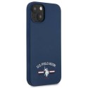 US Polo USHCP13MSFGV iPhone 13 6,1" granatowy/navy Silicone Collection