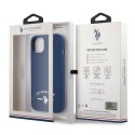 US Polo USHCP13MSFGV iPhone 13 6,1" granatowy/navy Silicone Collection