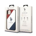 US Polo USHCP14SPSO3 iPhone 14 6,1" biały/white Tricolor Embossed