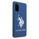 US Polo USHCS62SLHRNV S20 G980 granatowy/navy Silicone Collection