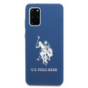 US Polo USHCS67SLHRNV S20+ G985 granatowy/navy Silicone Collection