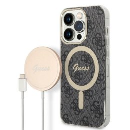 Zestaw Guess GUBPP14LH4EACSK Case+ Charger iPhone 14 Pro 6,1