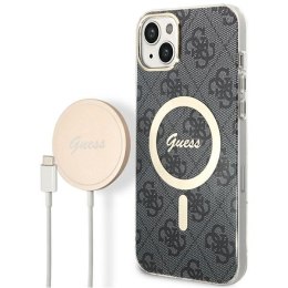 Zestaw Guess GUBPP14MH4EACSK Case+ Charger iPhone 14 Plus 6,7