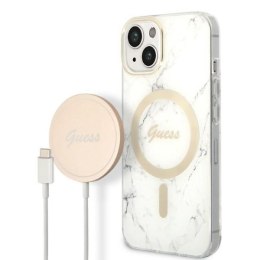 Zestaw Guess GUBPP14MHMEACSH Case+ Charger iPhone 14 Plus 6,7