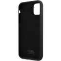 Karl Lagerfeld KLHCN61SKSVGK iPhone 11 / Xr 6.1" czarny/black hardcase Silicone Signature