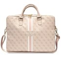 Guess Torba GUCB15P4RPSP 16" różowy/ pink 4G Printed Stripes