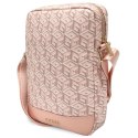 Guess Torba GUTB10HGCFSEP 10" różowy/pink GCube Stripe Tablet Bag