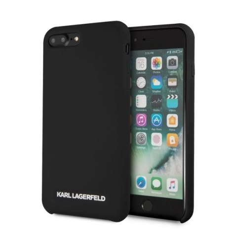 Karl Lagerfeld KLHCI8LSLBKS iPhone 7/8 Plus hardcase czarny/black Silicone