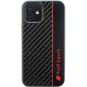 Audi Carbon Fiber Stripe iPhone 11 / Xr 6.1" czarny/black hardcase AUS-TPUPCIP11-R8/D1-BK