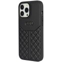 Audi Genuine Leather iPhone 13 Pro / 13 6.1" czarny/black hardcase AU-TPUPCIP13P-Q8/D1-BK