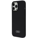 Audi Silicone Case iPhone 13 Pro Max 6.7" czarny/black hardcase AU-LSRIP13PM-Q3/D1-BK