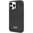 Audi Silicone Case iPhone 14 Pro Max 6.7" czarny/black hardcase AU-LSRIP14PM-Q3/D1-BK