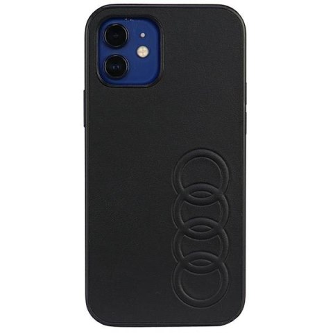 Audi Synthetic Leather iPhone 11 Pro 5.8" czarny/black hardcase AU-TPUPCIP11-TT/D1-BK