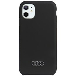 Audi nakładka do iPhone 11 AU-LSRIP11-Q3/D1-BK czarna hard case Silicone