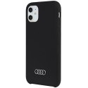 Audi nakładka do iPhone 11 AU-LSRIP11-Q3/D1-BK czarna hard case Silicone