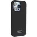 Audi nakładka do iPhone 13 Pro 6,1" AU-LSRIP13P-Q3/D1-BK czarna hard case Silicone