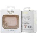 Guess GUAP23DSLGHDP AirPods Pro 2 cover różowy/pink 3D Rubber 4G Diamond Charm