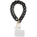 Guess GUOUCBMC4MK Universal Big Hand Strap czarny/black Acrylic 4G Charm