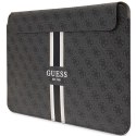 Guess Sleeve GUCS16P4RPSK 16" czarny/ black 4G Printed Stripes