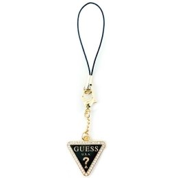 Guess zawieszka GUCPMTDCK Phone Strap Triangle Diamond Charm with Rhinestones