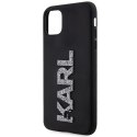 Karl Lagerfeld KLHCN613DMBKCK iPhone 11 / Xr 6.1" czarny/black hardcase 3D Rubber Glitter Logo