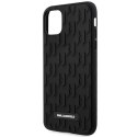 Karl Lagerfeld KLHCN61RUPKLPK iPhone 11 / Xr 6.1" hardcase czarny/black 3D Monogram