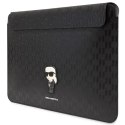 Karl Lagerfeld Sleeve KLCS16SAKHPKK 16" czarny/black Saffiano Monogram Ikonik