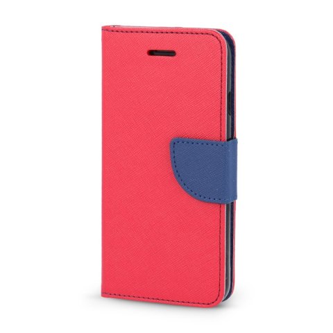 Etui Smart Fancy do iPhone 15 6,1" czerwono-granatowe